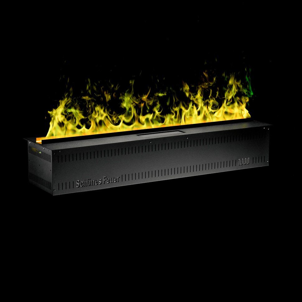 Электрический паровой камин Schones Feuer 3D Hot Line 1000 PRO черный