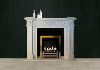 Биокамин в мраморном портале Firezo Divina, стандарт