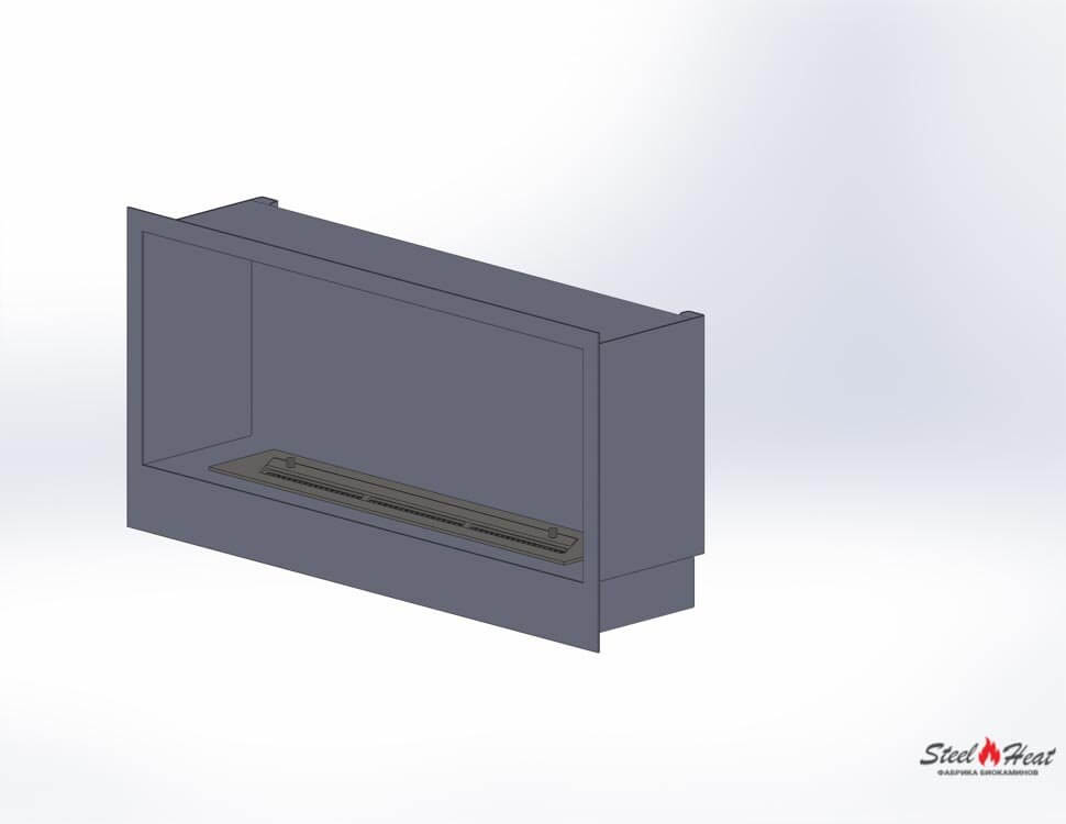 5266А Биокамин встраиваемый в портал на заказ