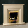 Биокамин в мраморном портале Firezo Grande, стандарт фото 1