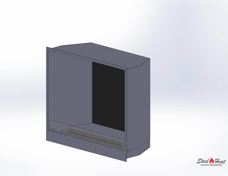 5722С Биокамин встраиваемый конусообразный на заказ