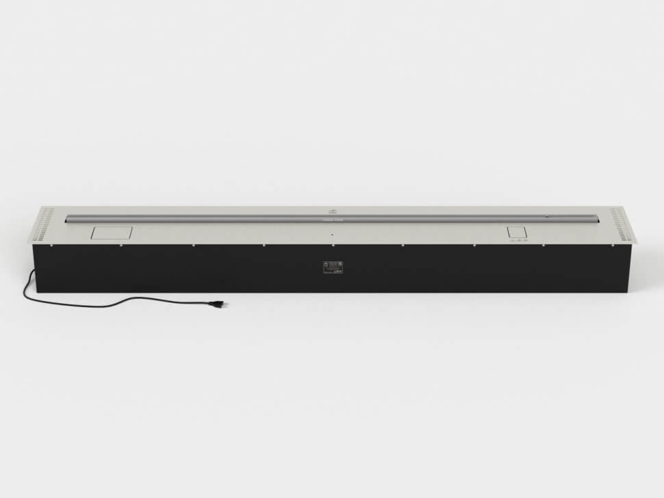 Автоматический биокамин Lux Fire Smart Flame 1900 RC INOX