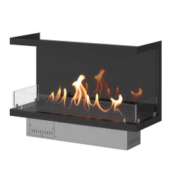 Автоматический фронтальный биокамин SteelHeat PREMIUM 900