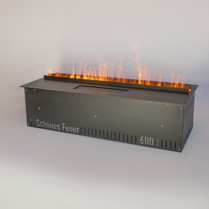 Электрический паровой очаг Schones Feuer 3D FireLine 600 PRO черный