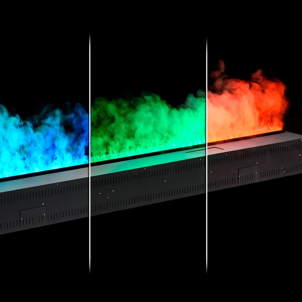 Электрический паровой очаг Schones Feuer 3D FireLine 600 PRO черный