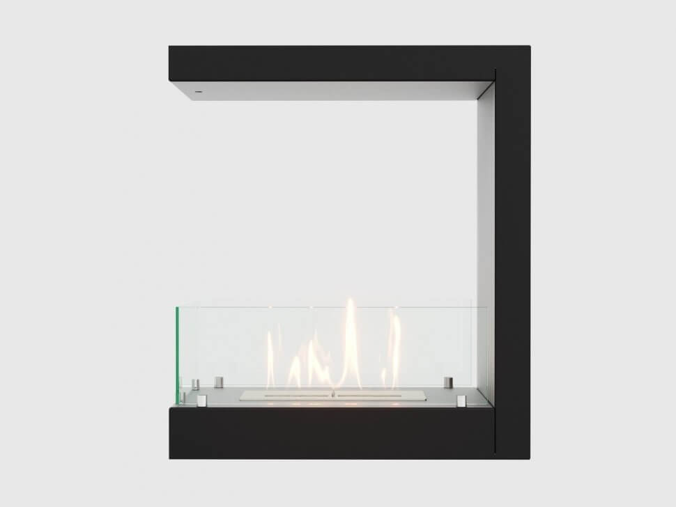 Встроенный биокамин Lux Fire Торцевой 555 М
