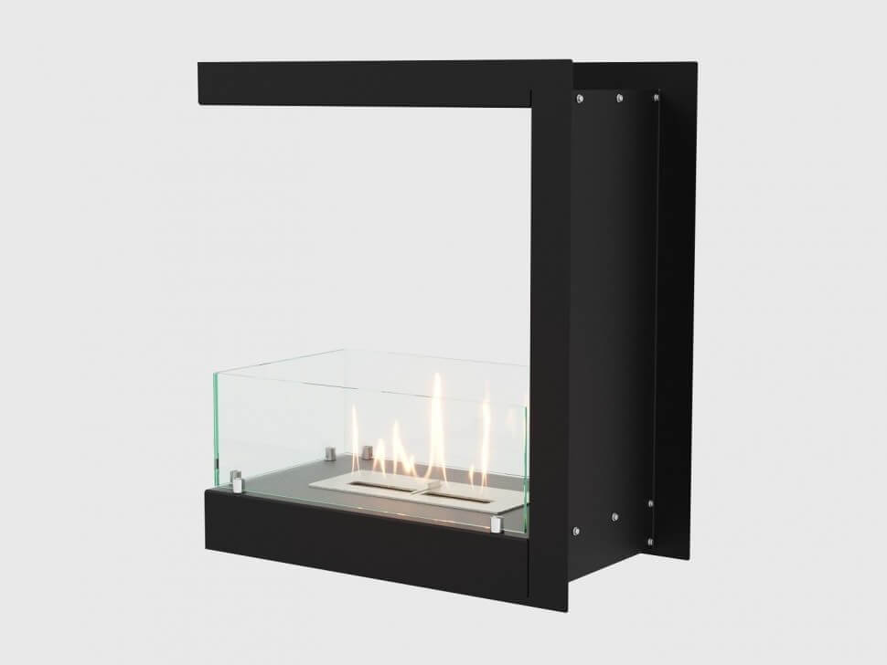 Встроенный биокамин Lux Fire Торцевой 555 М