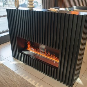Электрический паровой очаг Schones Feuer 3D FireLine 1000 PRO черный