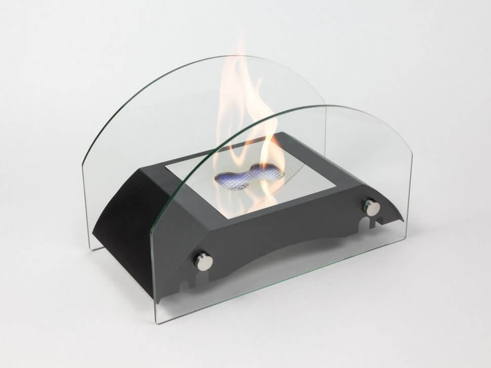 Биокамин Lux Fire Мост М черный