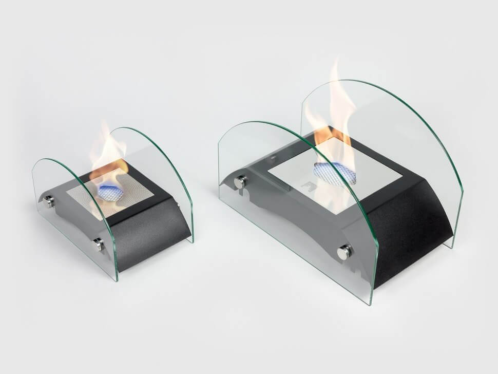 Биокамин Lux Fire Мост М черный