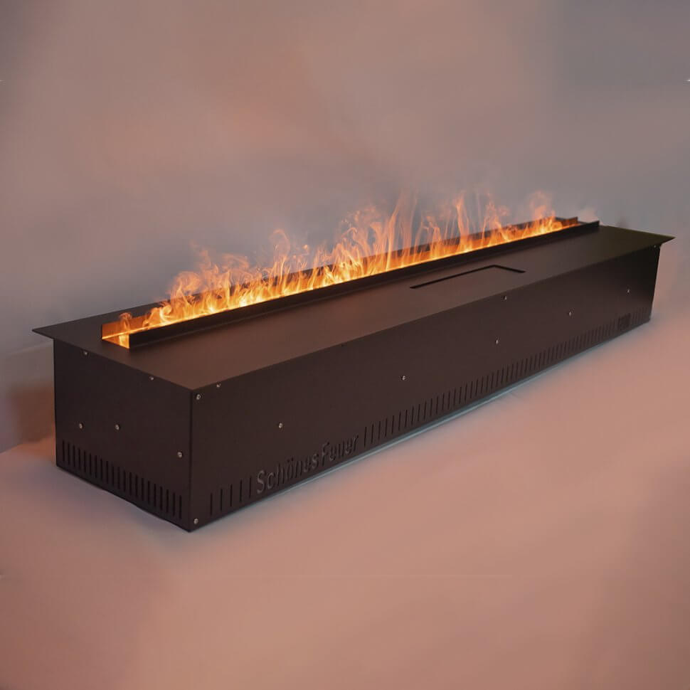 Электрический паровой очаг Schones Feuer 3D FireLine 1200 PRO черный