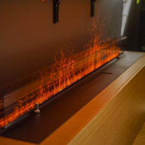Электрический паровой очаг Schones Feuer 3D FireLine 1500 PRO черный