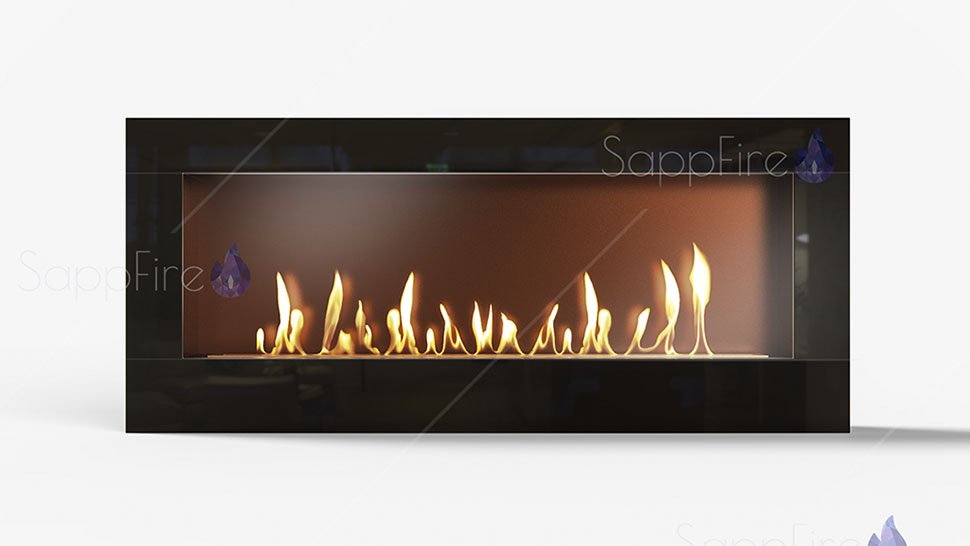 Биокамин встраиваемый SappFire Mercury Stemalit 900