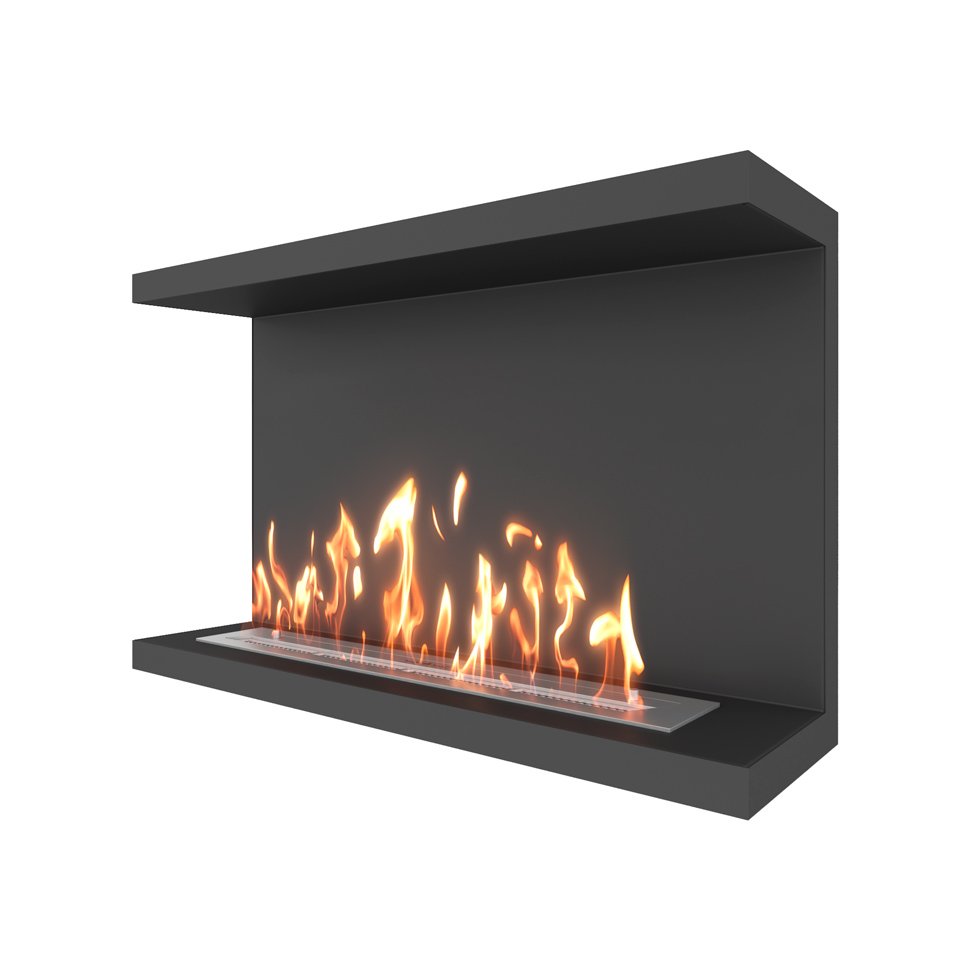 Биокамин фронтальный SteelHeat Leader 900