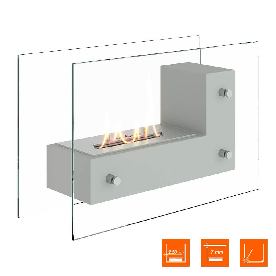 Биокамин напольный SteelHeat TETRISE 500 белый Биокамин напольный SteelHeat TETRISE 500 белый