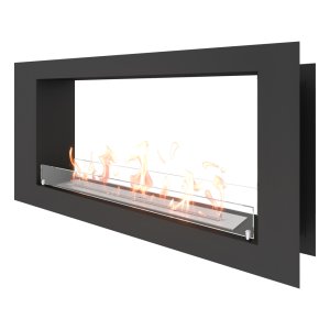 Биокамин сквозной SteelHeat LONG 1100