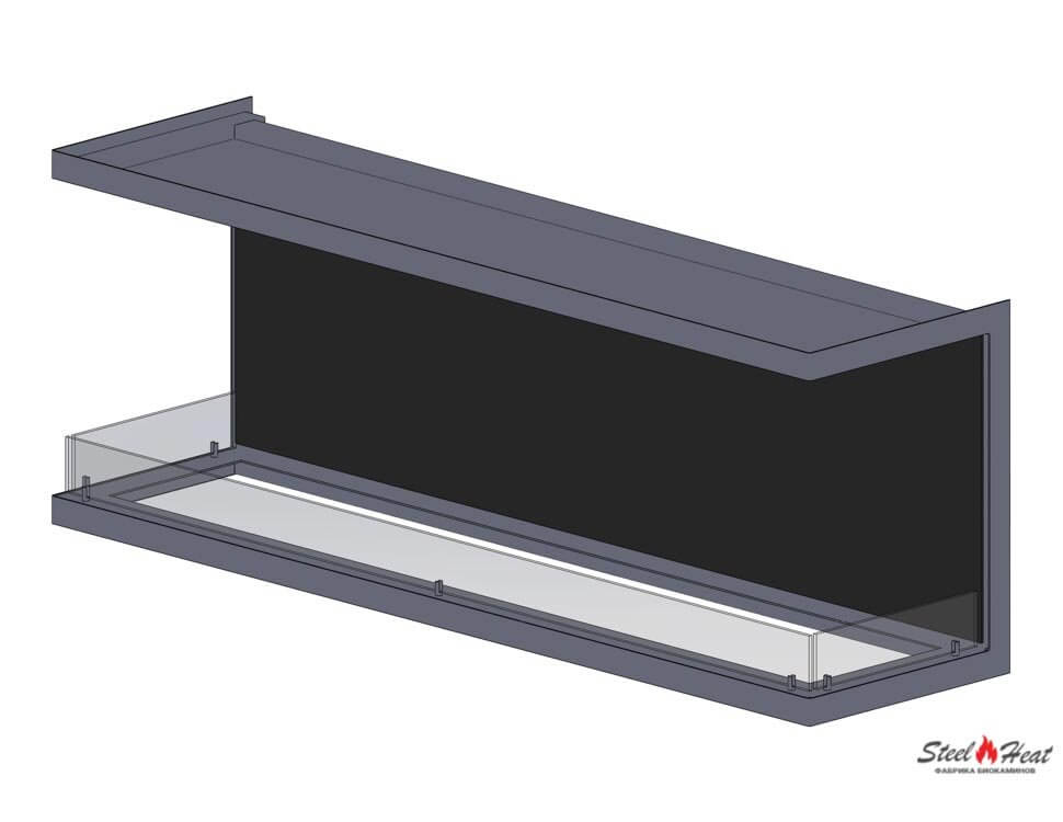 8869С Биокамин фронтальный на заказ