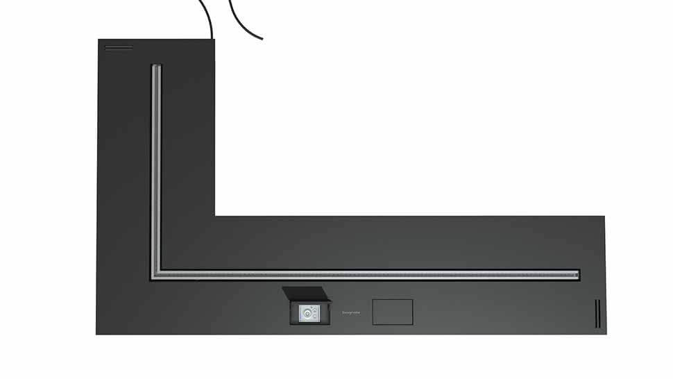 Автоматический биокамин SmartFire L 1300 corner Biograte