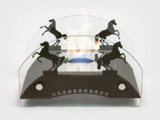 Биокамин настольный Lux Fire Графский мост М (бронза)