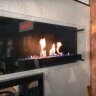 Настенный биокамин Firezo Taglio vetro 1100, стандарт фото 3