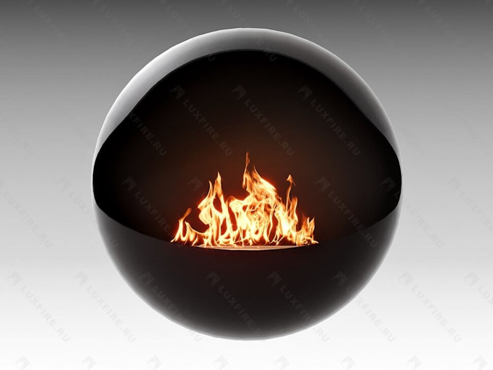 Настенный биокамин Lux Fire Блэк Джек