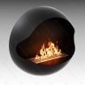 Настенный биокамин Lux Fire Блэк Джек фото 3